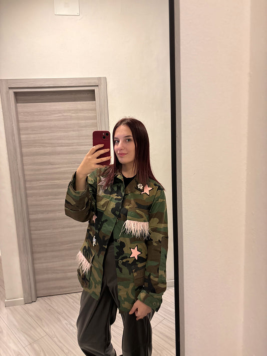 Sahariana vintage pink