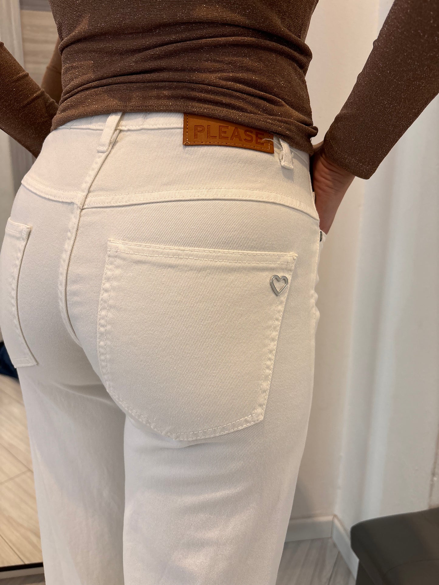 Jeans a zampa larga