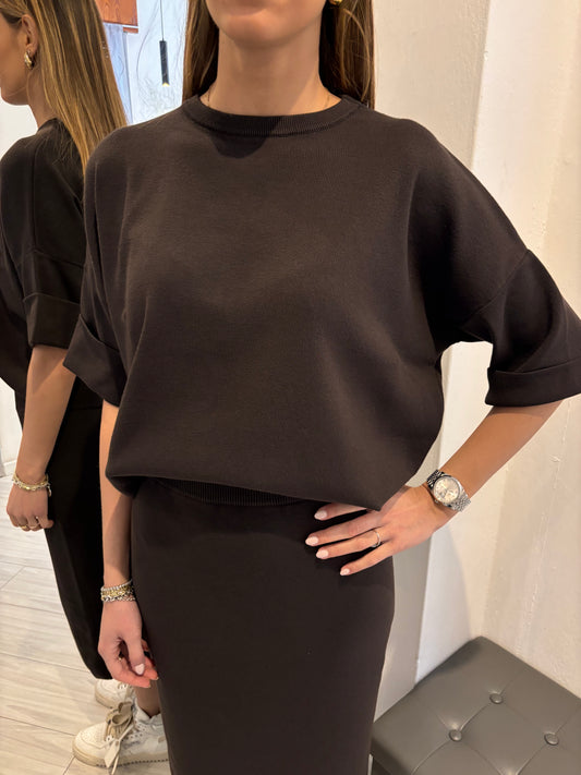 Coordinato in maglia
