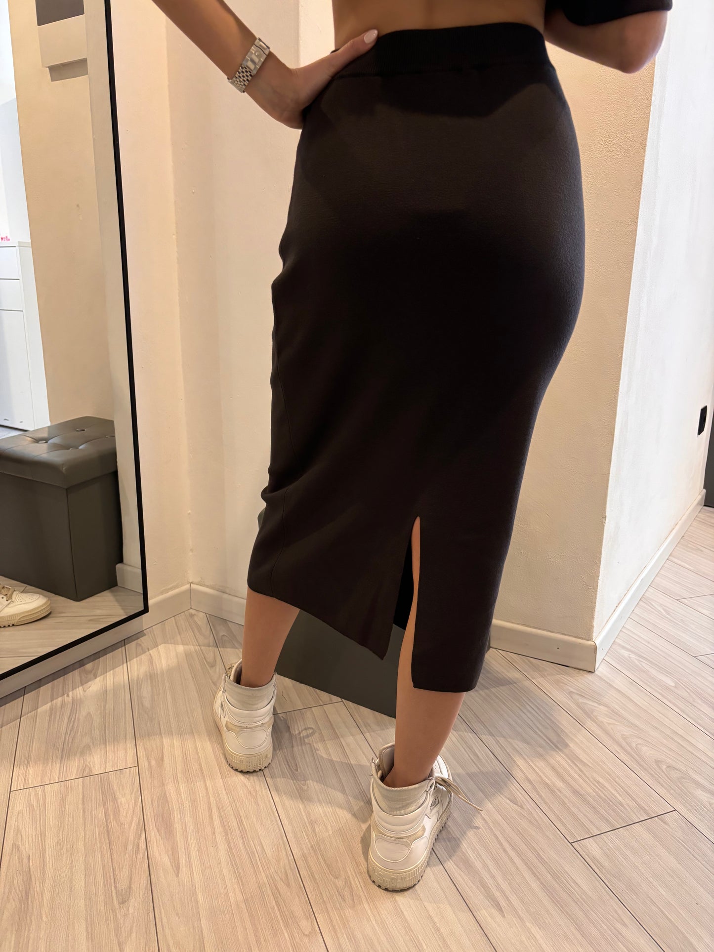 Coordinato in maglia