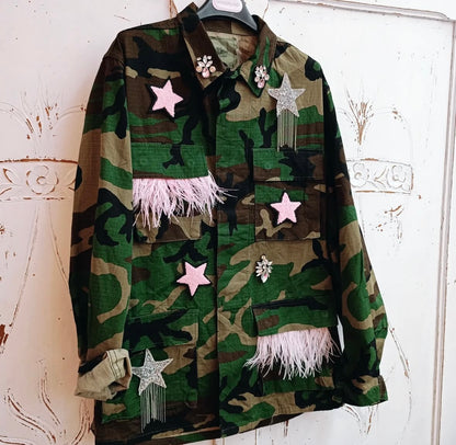 Sahariana vintage pink