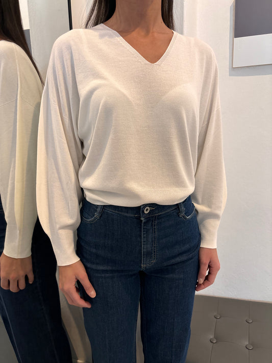 Maglione scollo a V