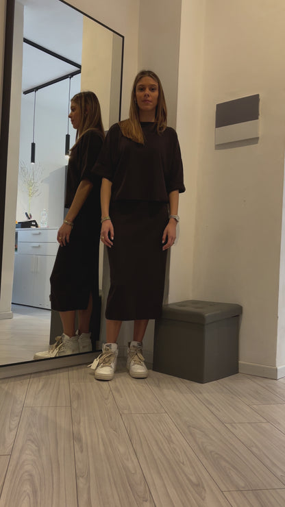 Coordinato in maglia